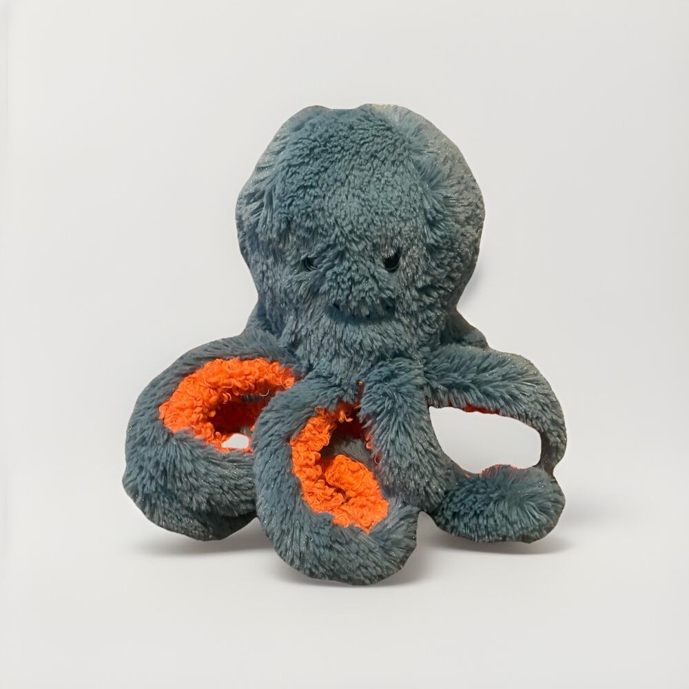 Manhattan‎ Toy Dusty Blue Octopus 12" Ocean Sea Life Stuffed Animal Toy